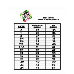 Custom Denim Sizing..